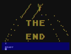 Screenshot of Missle10 Game Over screen