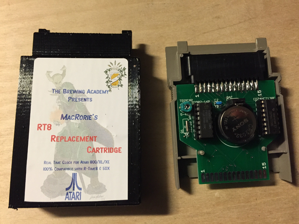 Atari 800/XL/XE ICD R-Time 8 Replacement Cartridge 