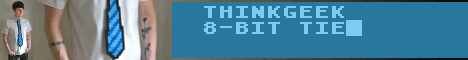 The ThinkGeek 8-bit Tie