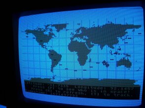 Tracking the ISS's position on an Atari 8-bit